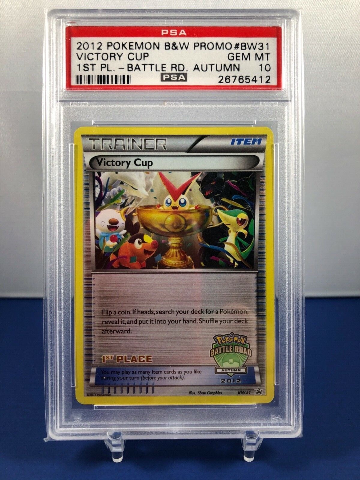 Pokemon Victory Cup 1st Place Prize PSA 10 Gem Mint Card Pokemon Victory Cup 1st Place Prize PSA 10 Gem Mint Card