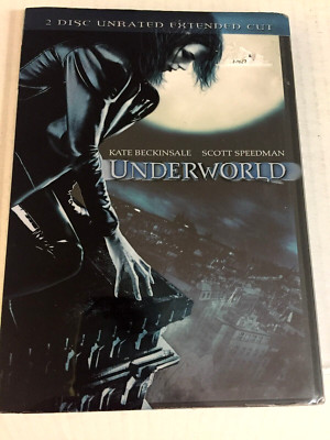 Underworld 2 Disc Unrated Extended Cut DVD Ships Same Free Day With Tracking