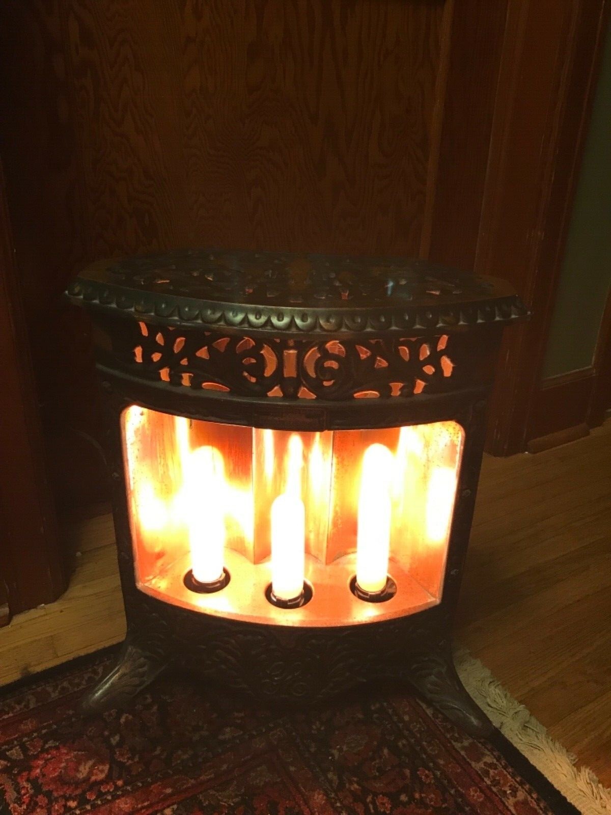 Antique G E Type A29 Luminous Radiator Space Heater