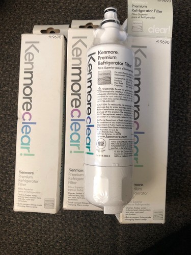 *NEW* Original Kenmore Kenmoreclear! Refrigerator WATER FILTER 46-9690/Pack Of 3