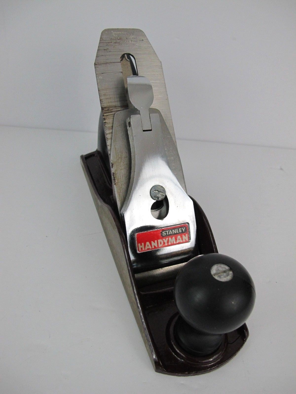 Vintage Plane Stanley Tool Handyman H1204 Smoothing Plane Woodworking 245x50mm
