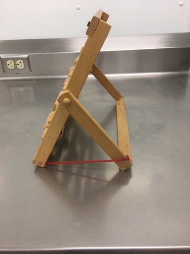 Vintage Learn the Alphabet Wooden Letters Child’s Toy Educational