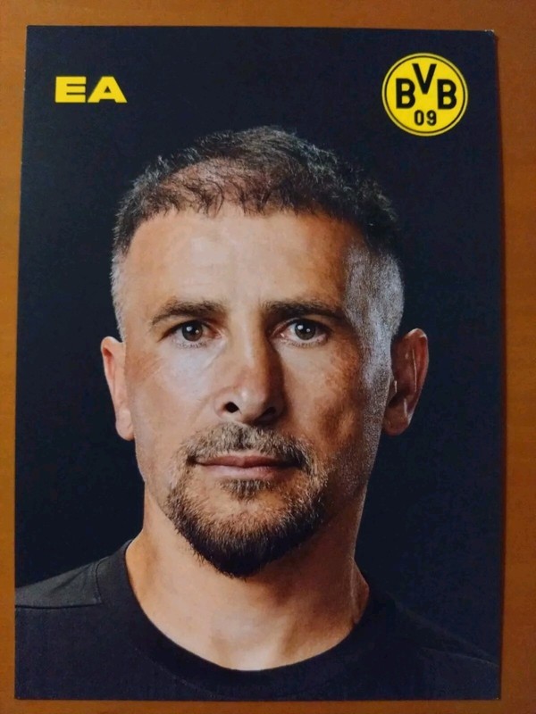 Ertugrul Arslan,Unsignierte Autogrammkarte 2024/25,Borussia Dortmund, Co-Trainer