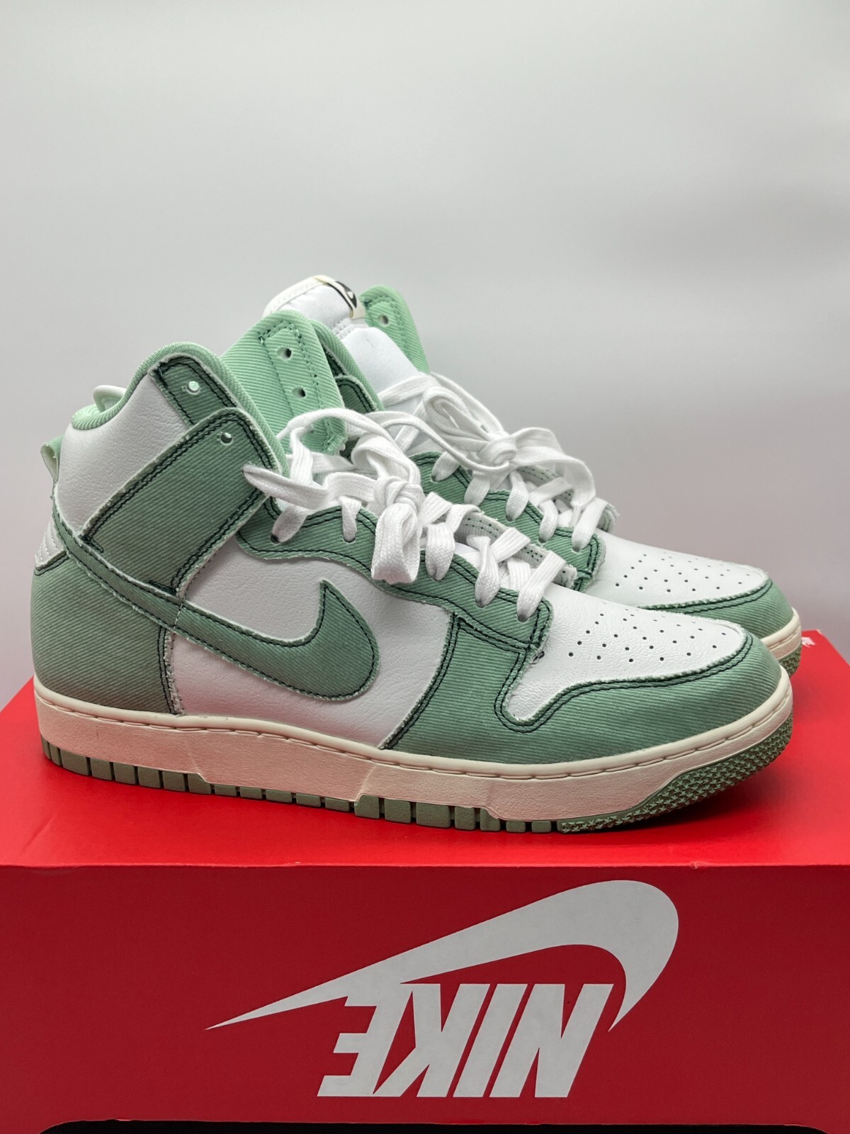 NIKE 08年製 DUNK HIGH VINTAGE PINE GREEN Nike Dunk High Vintage Pine Green Men's - 318850-131 - US
