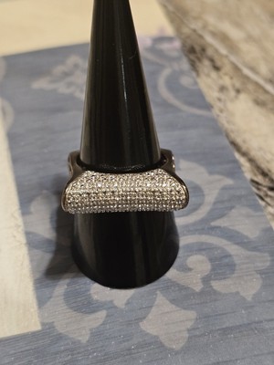 Sterling Silver 925 Square Ring Size 9
