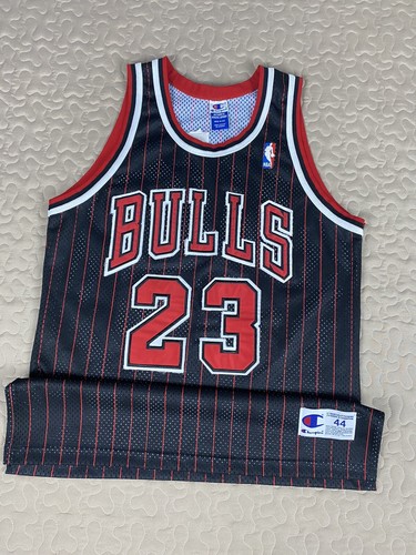 jordan jersey black red pinstripe