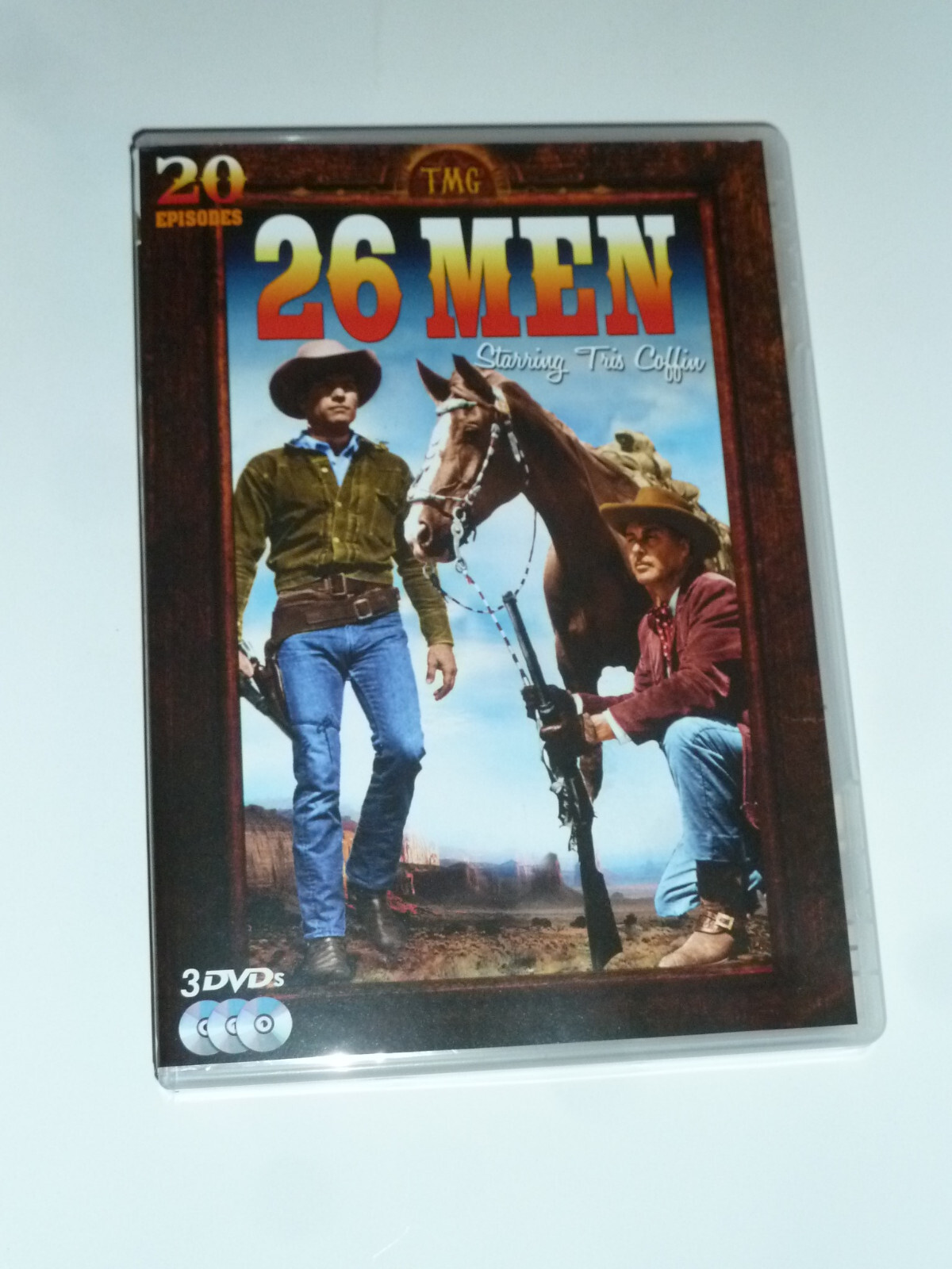 Out Trio　DVD 26 Men DVD 1957 classic TV show 20 episodes western Tris