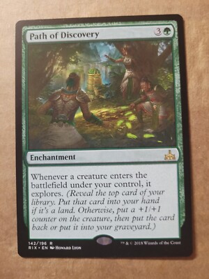 Path of Discovery RIX MTG Magic The Gathering (142/196) Green Rare English LP