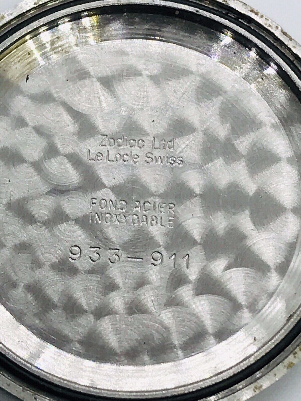 Vintage Mens Zodiac Electronic 93 Spacetronic 13 Jewels Watch Parts / Repair