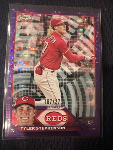 その他 Stephenson 2023 Topps Chrome - Purple Speckle Refractor #162 Tyler