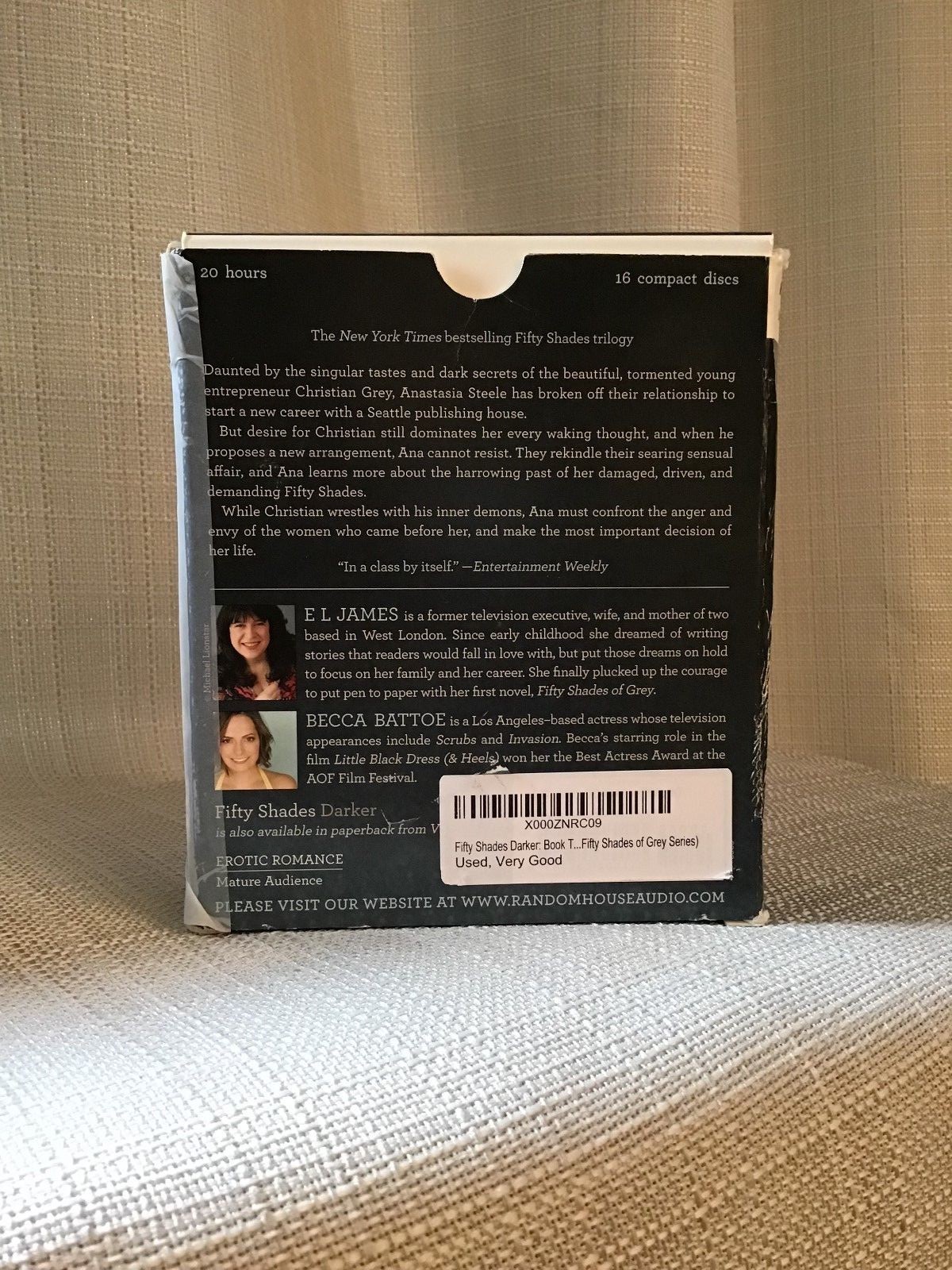 Fifty Shades Trilogy: Fifty Shades Trilogy Audiobook Bundle : Fifty Shades of Gr