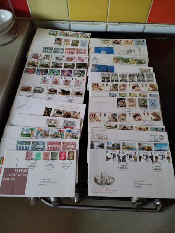 first day covers job lot MIXED 26