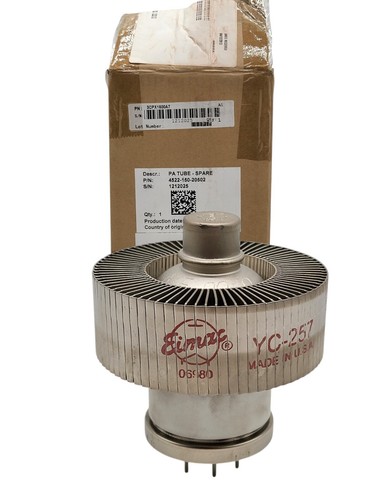 EIMAC 06980 / YC257 PA Tube Made in U.S.A | eBay