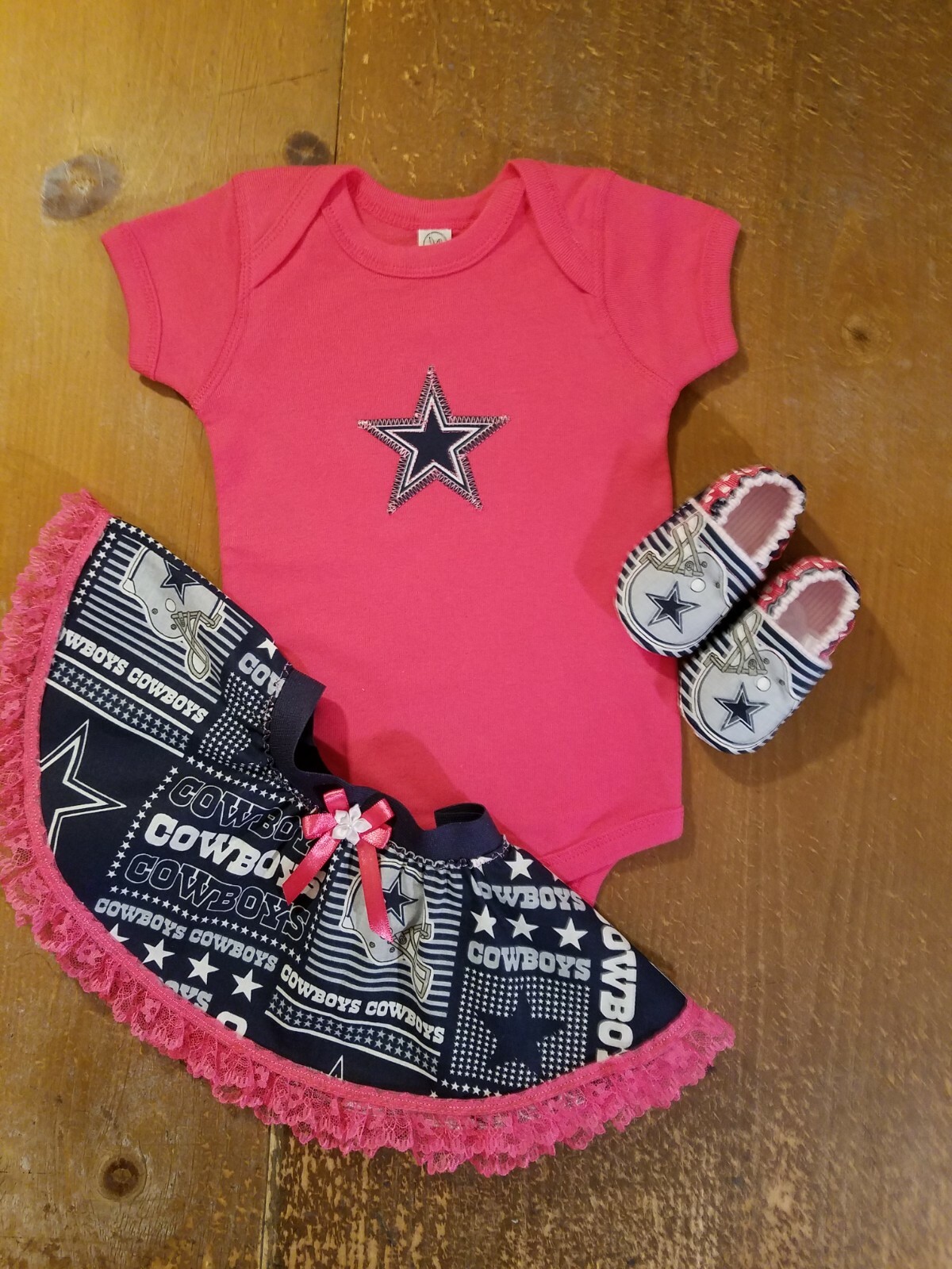 baby girl dallas cowboys outfit