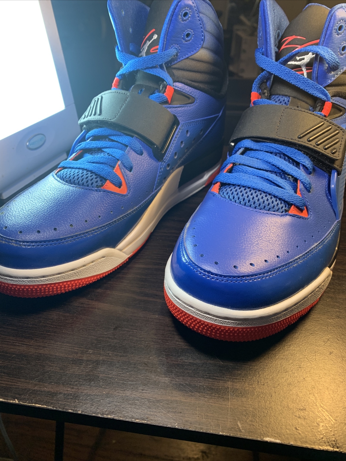 654265-423] Air Jordan Flight 97 Mens Dark Blue / Orange / Black Size 10.5:  купить с доставкой из США, цена 13 326 руб - (275056981547)