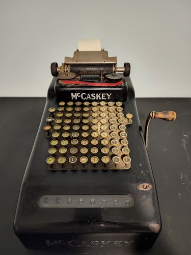 アンティーク雑貨 Vintage McCaskey Register Receipt Holder 1930's Antique Mccaskey Register Receipt Holder Clip