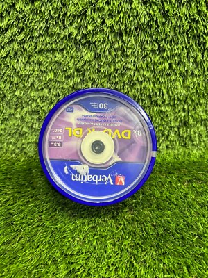 NEW AND SEALED Verbatim 8.5 GB 8X DVD+R DL 30 Packs Disc - Model 96542