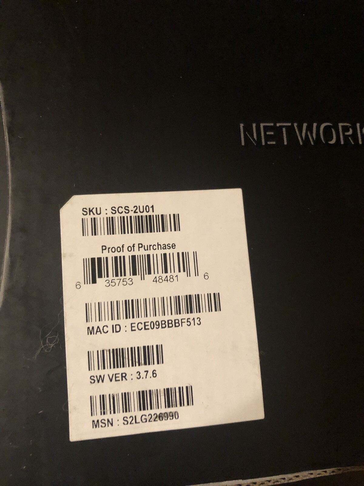 Samsung Verizon Wireless Network Extender SCS-2U01 Cell Signal Booster Used