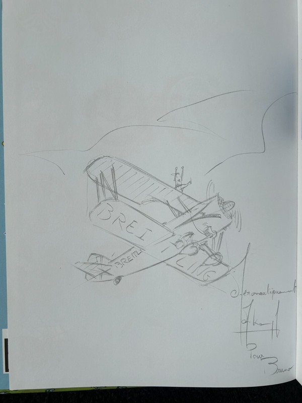 Kompf Patrouilles AÃRiennes Acrobatiques 1 & 2 Eo Tl 3000 Ex Neuf + DÃDicace