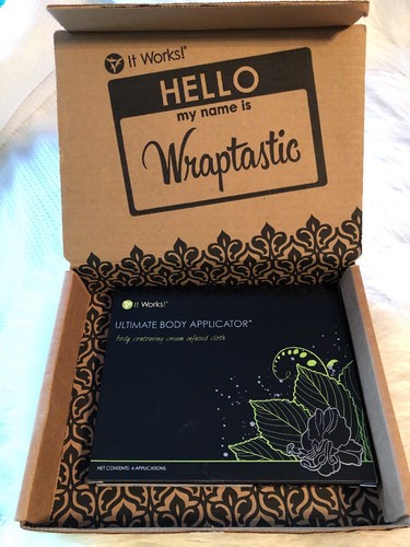It Works ultimate body wrap 1 single contouring cloth smooth and tone skin LAST1
