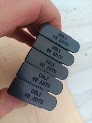 5 Original Colt 1911 45acp 7rd. Magazines
