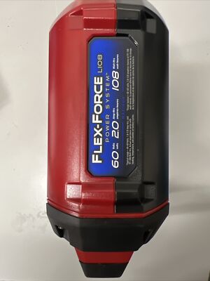 Toro 7013940 2Ah Li-Ion Battery - Black/Red 88620 L108 60v NEW OPEN BOX