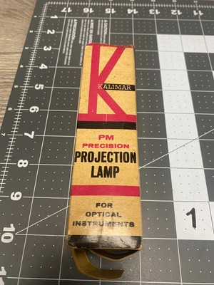 Vintage Kalimar PM Precision Projection Lamp CXK 115-120V 300W