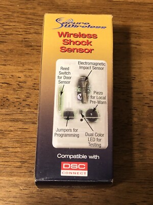 DSC Wireless Shock Sensor #Ev-DW4927 SS