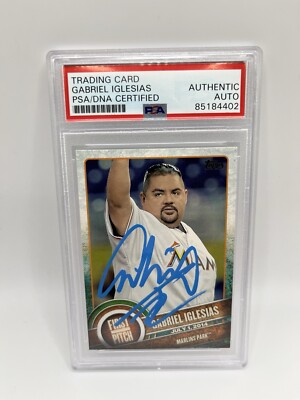 84319141 Gabriel Iglesias Trading Card IP Auto PSA Authentic