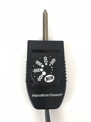 Hamilton Beach Heat Temperature Control Probe Power Cord Model P500 Wall Plug