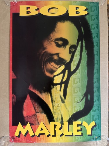 90'sヴィンテージ ブラックライトポスター BOB MARLEY COLORS ⭐️【入手困難】希少未開封 ブラックライトポスター