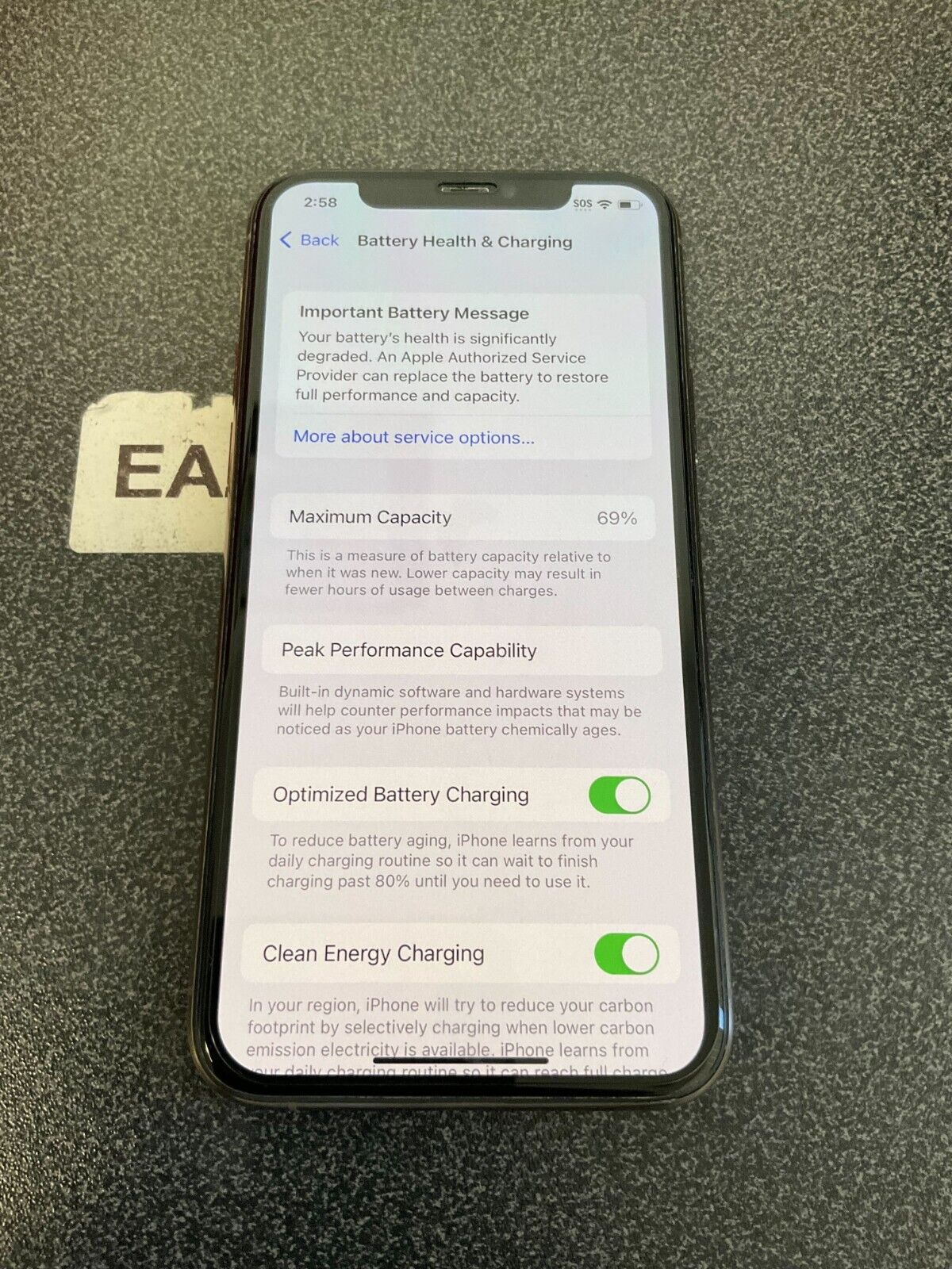 Apple iPhone 11 Pro 256GB Gold Unlocked 73% Battery | eBay Apple iPhone 11 Pro 256GB Gold Unlocked 73% Battery | eBay