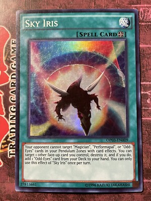Sky Iris - OP03-EN009 - Super Rare - LP