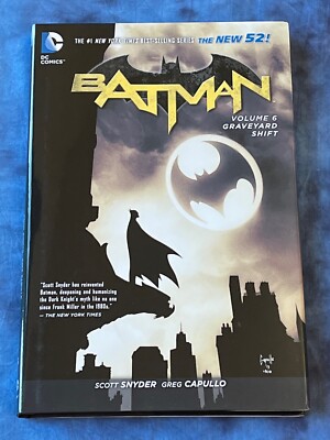 Batman Vol. 6: Graveyard Shift (the New 52) by Scott Snyder (2015, Hardcover)