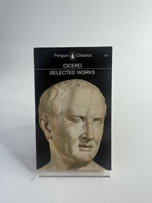 Selected Works Philosophy By Marcus Tullius Cicero Vintage!!