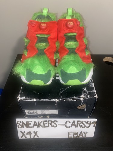 reebok insta pump grinch