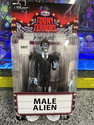 NECA Toony Terrors They Live Male Alien Action Figure Reel Toys NEW SEALED