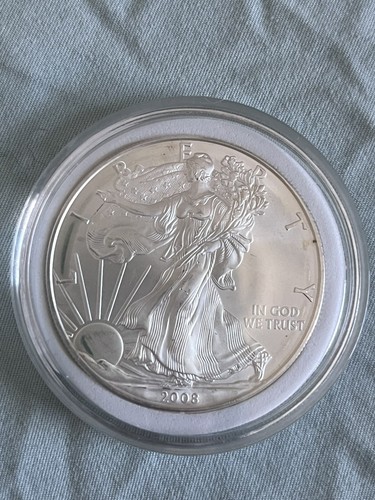 2008 Walking Liberty 1oz American Silver Eagle Dollar .999