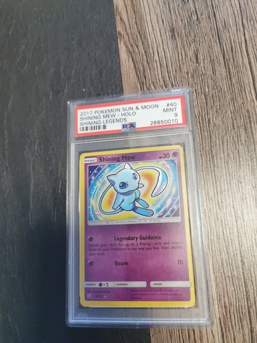 Pokemon Shining Mew 40 Shining Legends PSA 9 Mint
