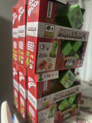 Minecraft Exploding RC Creeper Car & DLC Code Mattel  SHIPS TODAY  Light&Sound