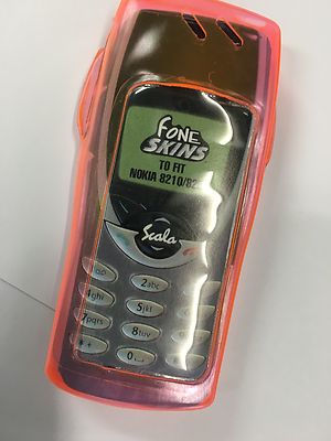 Nokia 8210,8250 Extreme FoneSkin Case Orange LCL-8210 Brand New in Original pack