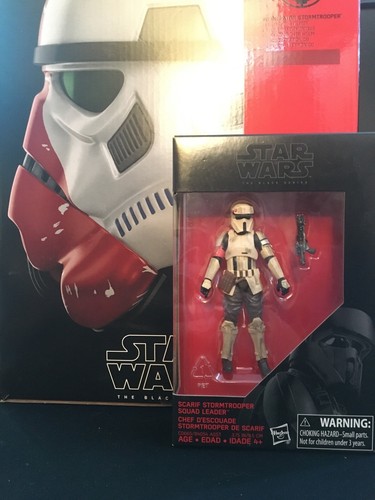 STAR WARS THE BLACK SERIES SCARIF TROOPER AND JYN ERSO 375 in