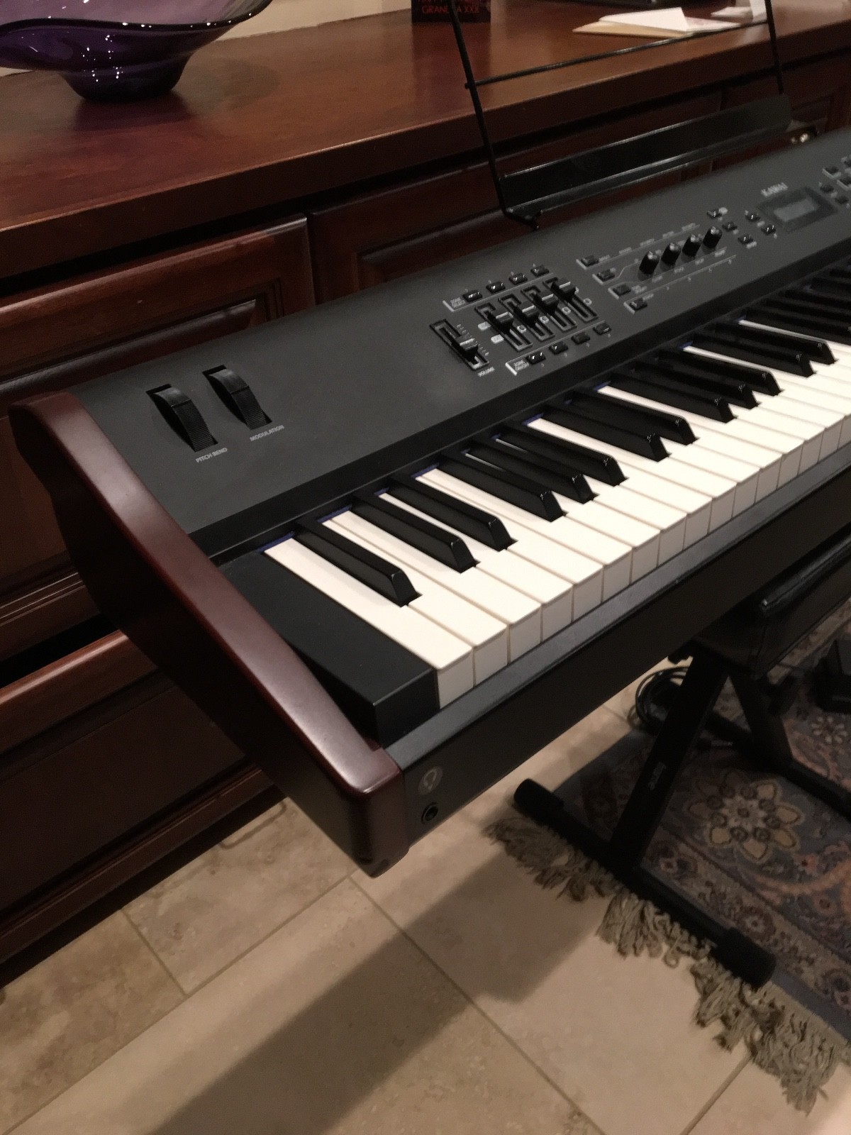 Kawai MP6 88-key Digital Stage Piano in Very Good Condition w/ Padded Carry Case