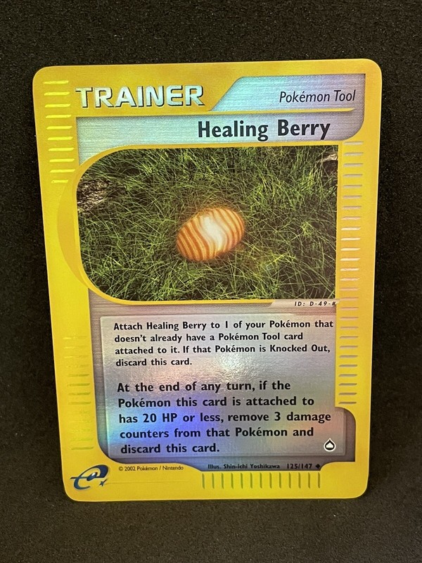 Healing Berry Pokemon Cards Find Pokemon Card Pictures With Our