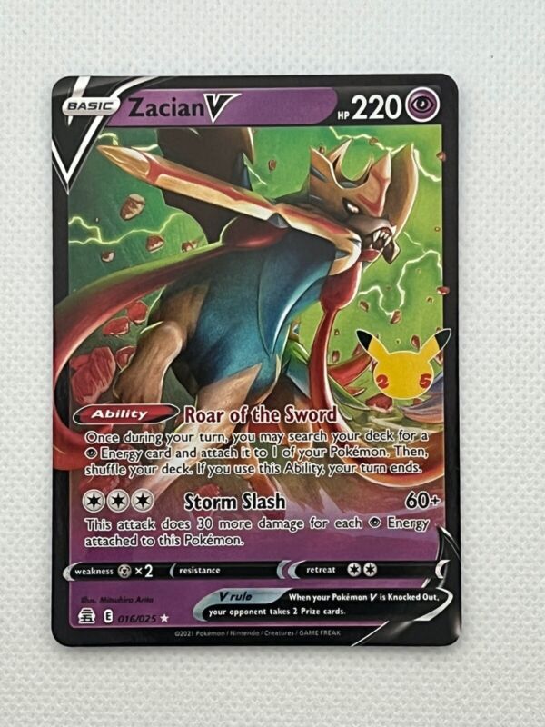 Pokemon 25th Anniversary Celebrations TCG Card 016/025 Pokemon 25th Anniversary Celebrations TCG Card 016/025