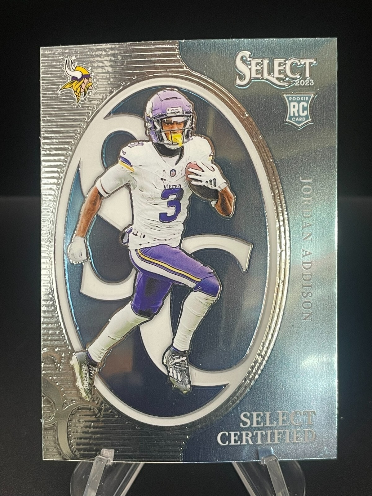 2023 Select Football - Jordan Addison Rookie RC - Certified - #CRO-JAD MINT