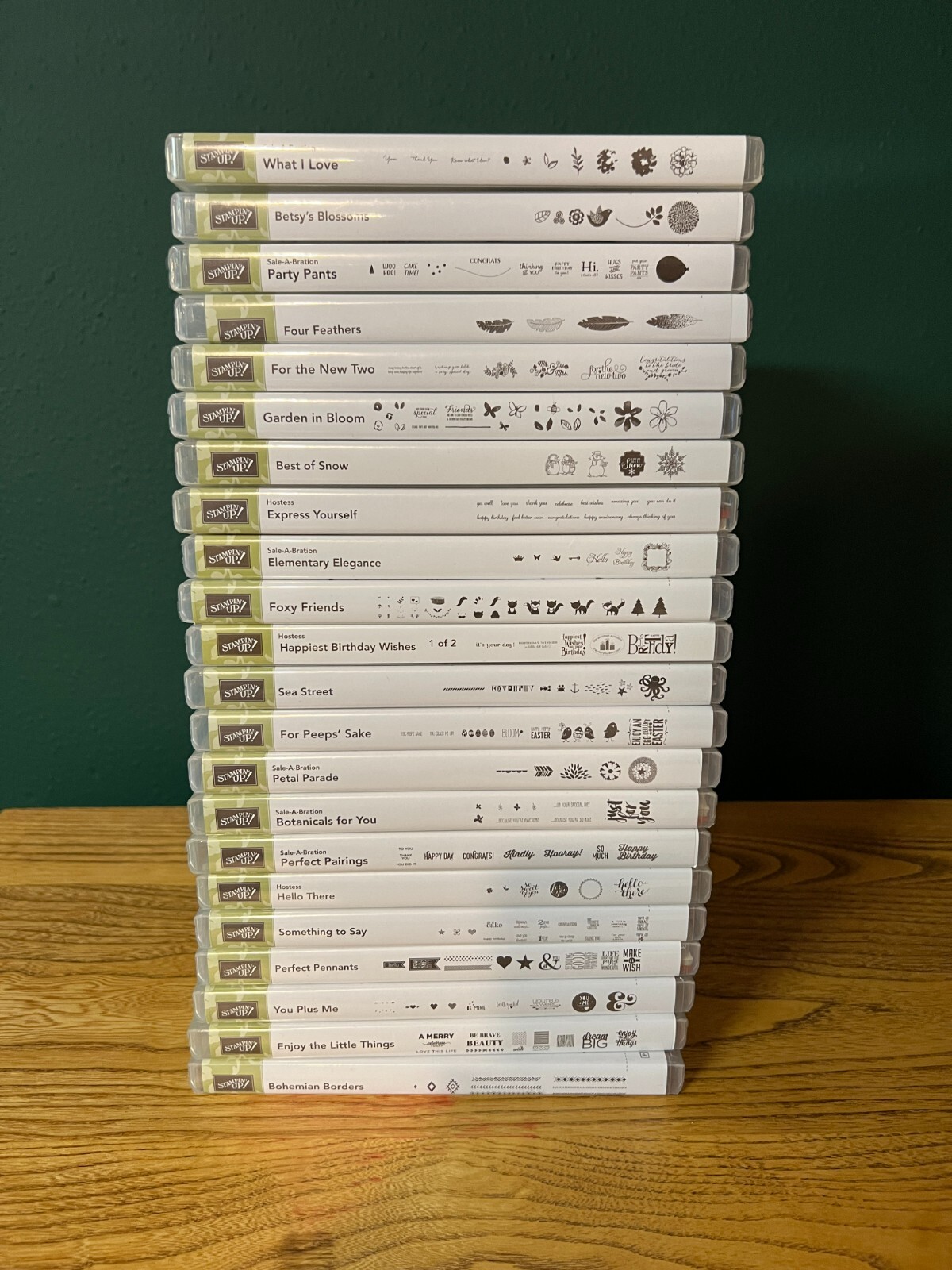 Stampin Up Stamp and Punch Sets YOUR CHOICE! Many New and Us