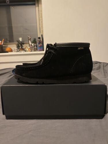 Clarks Originals Wallabee GTX, GORE-TEX®, Vibram®, Mens - Black, Size 7 Ik /8 Us Clarks Originals Wallabee GTX, GORE-TEX®, Vibram®, Mens - Black, Size 7 Ik /8 Us