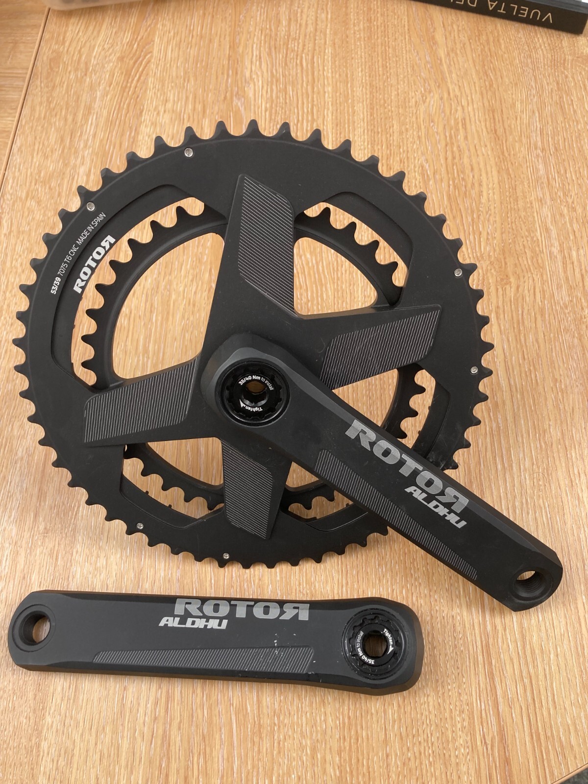 パーツ ROTOR ALDHU 165mm ROTOR】AHDHU CARBON CRANK ARM(165mm) | Humhumhug Online Shop