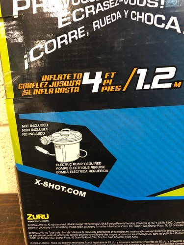 Body Inflatable Bubble Ball Human Game Soccer Football Outdoor Bumper Toy Orange